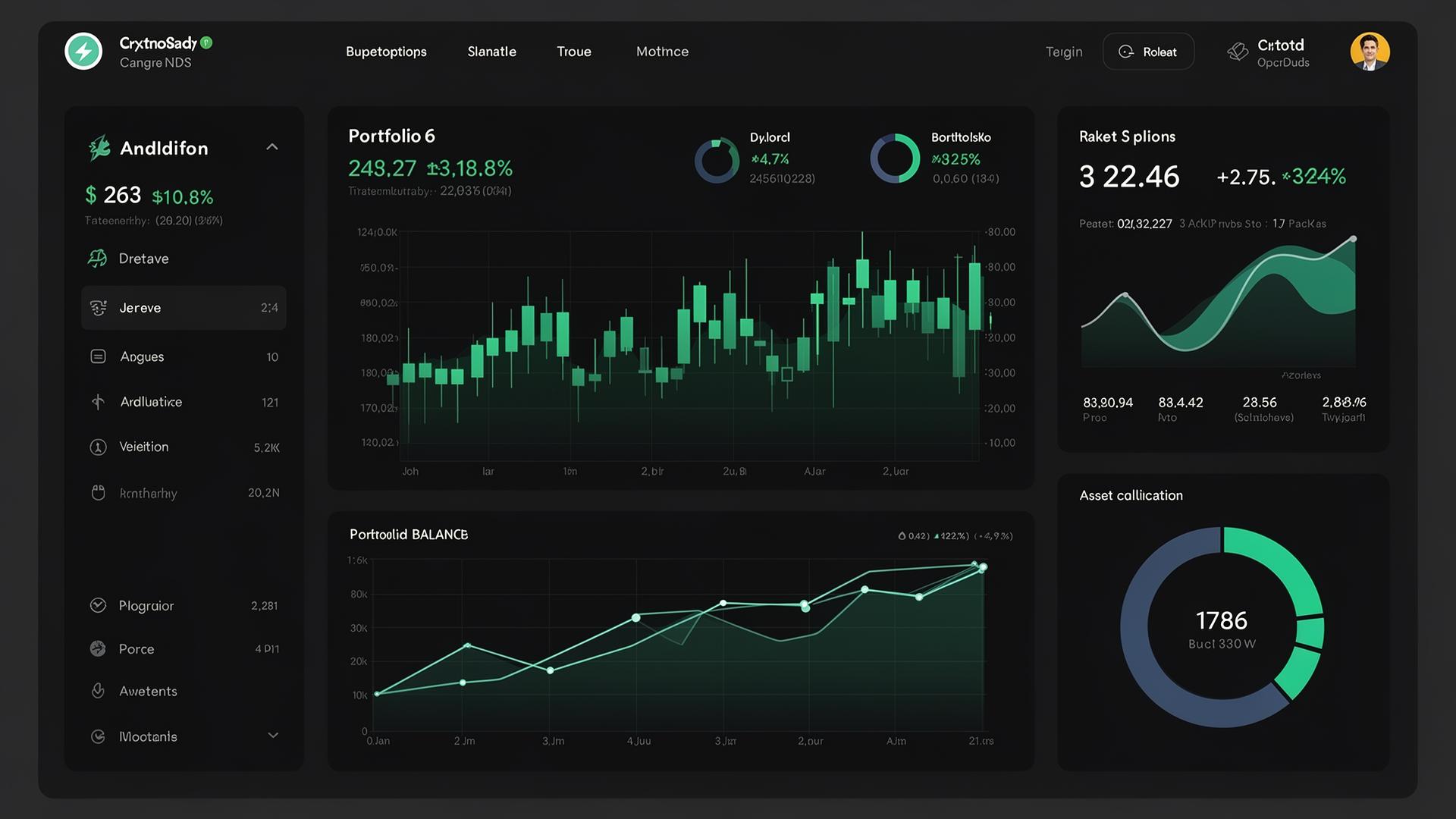 Blockvera portfolio dashboard preview